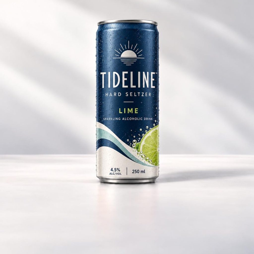 Aluminium blikje voor ready-to-drink dranken
